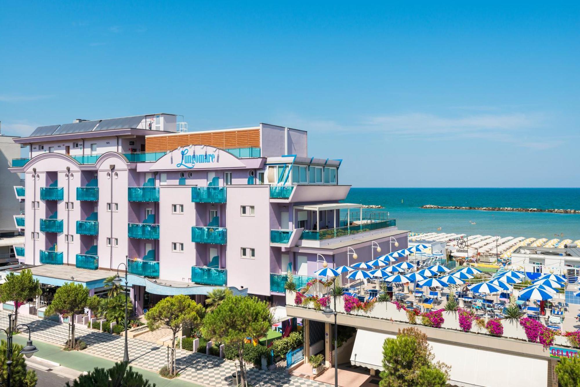 Hotel Lungomare Cesenatico Kültér fotó